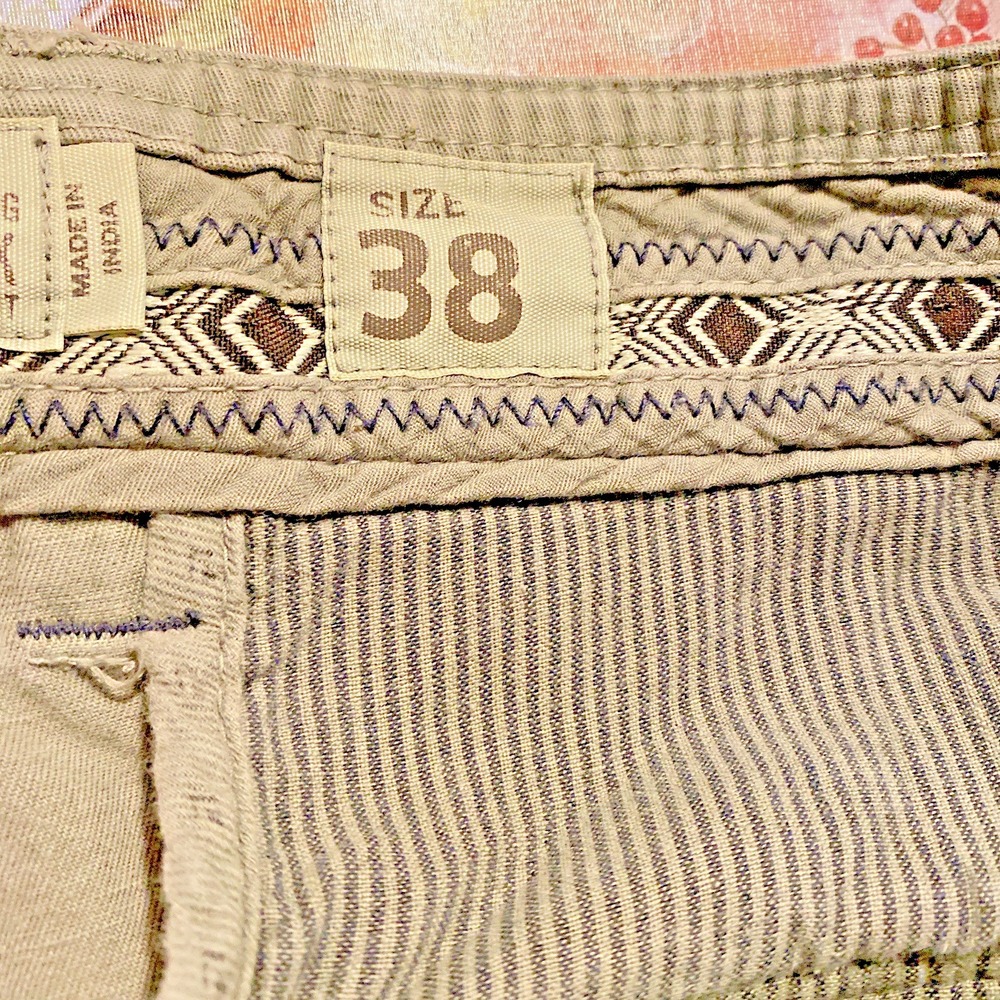 Fat Face British Designed Army Fern Green Utility Shorts Mens 38 Casual - Picture 6 of 7